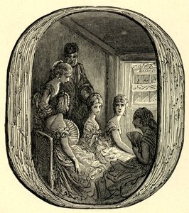 Un palco de ópera en de Gustave Dore
