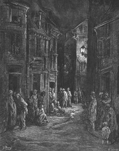 Bluegate Fields, 1872 de Gustave Dore