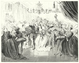 Cenicienta (grabado) de Gustave Dore