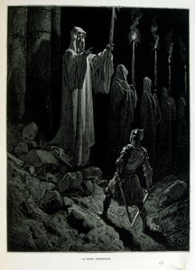 Croque-Mitaine (El coco); ilustración de 1863 por Gustave Doré de Gustave Dore