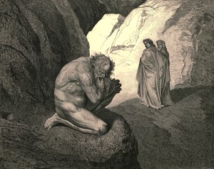 ¡Lobo maldito! Que tu furia te consuma por dentro, c1890 de Gustave Dore