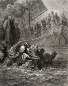 Muerte de Almoadam, ilustración de 