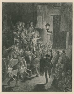 Día del Derby - regresando a casa de Gustave Dore