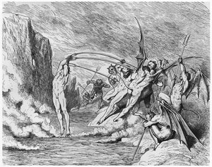 Demonios, ilustración de 