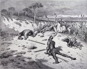 Moralización de Don Quijote sobre la ingratitud, de 