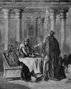 Ester acusa a Amán de Gustave Dore