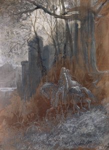 Geraint y Enid se alejan, 1868