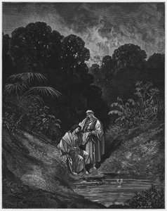 Biblia de Gustave Doré: David y Jonatán