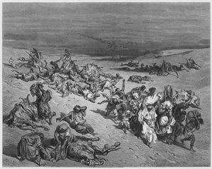 La peste del ganado de Gustave Dore