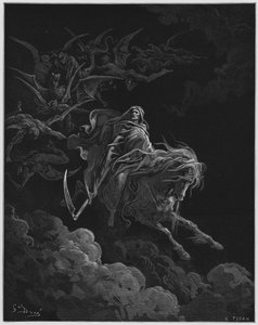 Biblia de Gustave Doré: La visión de la muerte de Gustave Dore