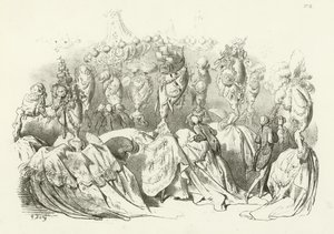 Tocados en el Reinado de Luis XVI de Gustave Dore
