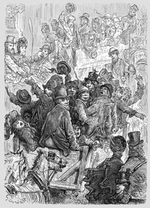 De Vuelta de las Carreras de Hampton Court de Gustave Dore