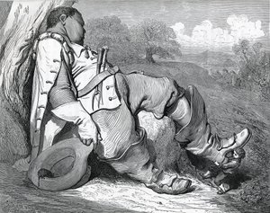 Ilustración para "Le petit poucet", escrita en 1697 por Charles Perrault (1628-1703)