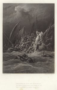 Ilustración para Vivien de Alfred Tennyson
