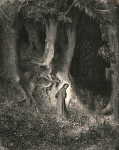 En la mitad de esta nuestra vida mortal, c1890 de Gustave Dore