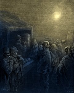 Dentro de los muelles de Gustave Dore