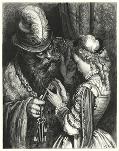 La Barba Azul de Gustave Dore