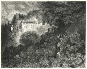 La Bella Durmiente (grabado) de Gustave Dore