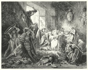 La Bella Durmiente de Gustave Dore