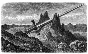 La "Breche de Roland", montaña hendida por Durandal, l