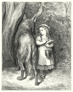 Caperucita Roja de Gustave Dore