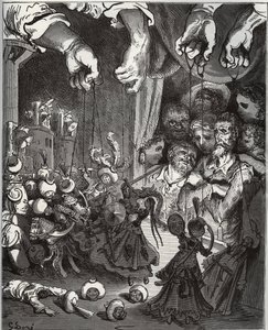 El espectáculo de marionetas de Maese Pedro - de 