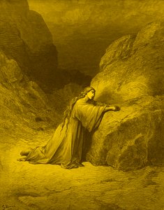 María Magdalena, la pecadora arrepentida - Biblia de Gustave Dore