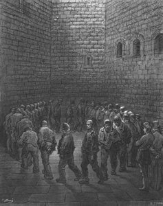 Newgate - Patio de ejercicios, 1872