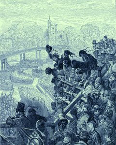 Regata de Oxford y Cambridge de Gustave Dore