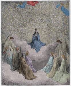 Paraíso, Canto 31: La reina del cielo - por Dante Alighieri de Gustave Dore