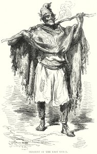 Campesino de la costa este (grabado) de Gustave Dore