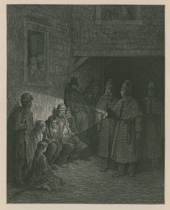 Policías en patrulla de Gustave Dore
