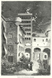 Prisión de la Inquisición, Barcelona (grabado)