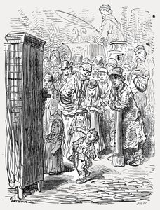 Punch y Judy, 1872 de Gustave Dore