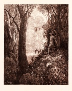 Satán en el Paraíso de Gustave Dore