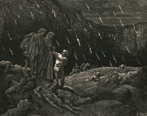 ¡Señor! ¡Brunetto! ¿Y estás aquí?, c1890 de Gustave Dore
