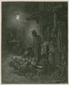 Barrios bajos en Londres de Gustave Dore