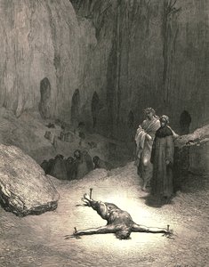 Ese espíritu perforado... fue quien dio consejo a los fariseos, c1890 de Gustave Dore