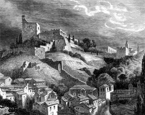 La Alhambra, Granada, sur de España, siglo XIX de Gustave Dore