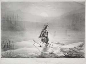 El Hielo Rompiéndose, Recuerdo de Noruega de Gustave Dore