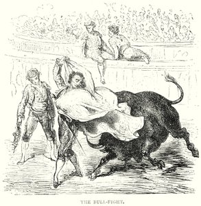 La corrida de toros (grabado) de Gustave Dore