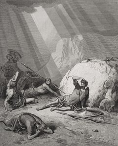 La Conversión de San Pablo, Hechos 9:1-6, ilustración de 