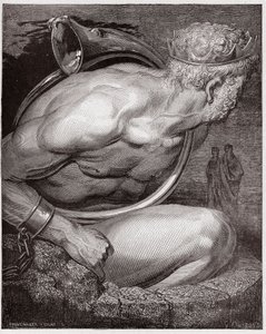 La Divina Comedia, Infierno, Canto 31: Nimrod de los gigantes - Ilustración de Gustave Doré de Gustave Dore