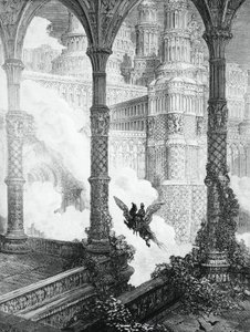 La locura de Orlando de Gustave Dore
