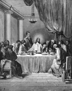 La Última Cena de Gustave Dore