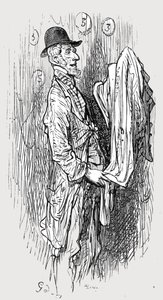 El Vendedor de Ropa Vieja, 1872 de Gustave Dore