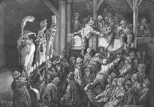 El Penny Gaff de Gustave Dore