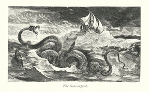 La serpiente marina (grabado)