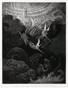 La coronación de la Virgen de Gustave Dore