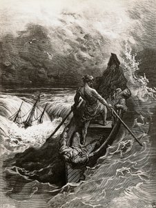 El marinero, de La balada del viejo marinero, poema de Samuel Taylor Coleridge (1772-1834), ilustración de Gustave Doré (1832-1883) de Gustave Dore